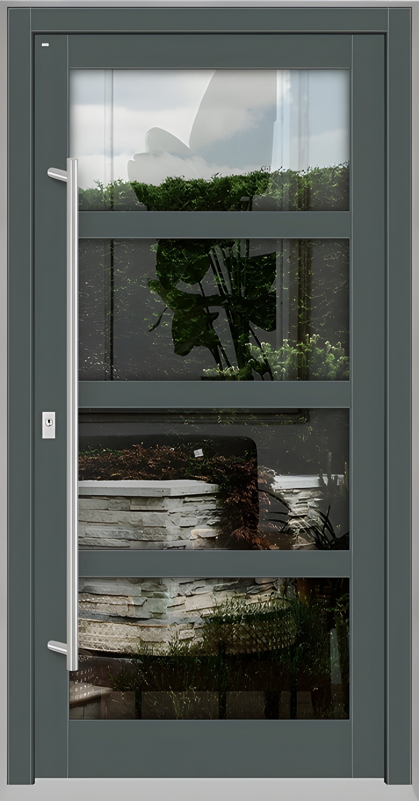 Klassische Niveau Holz-Haustür – günstig, RC2-sicher, Made in Germany, förderfähig bei haustuerenkauf.de