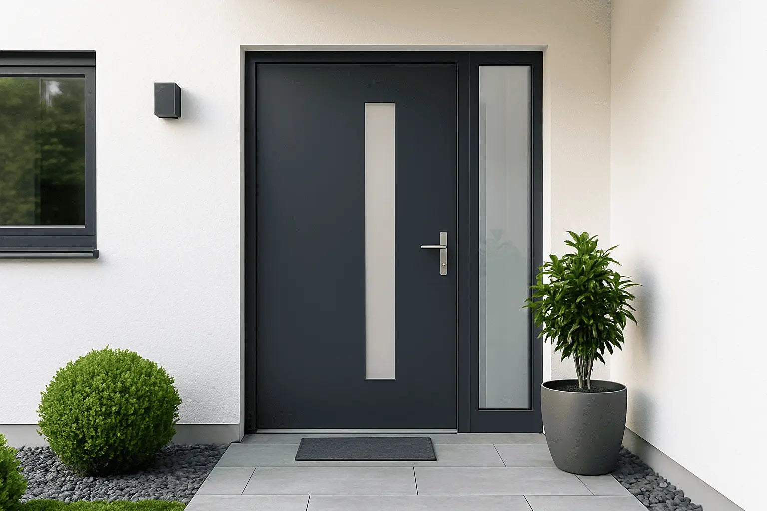sichere Haustür für maximalen Schutz
