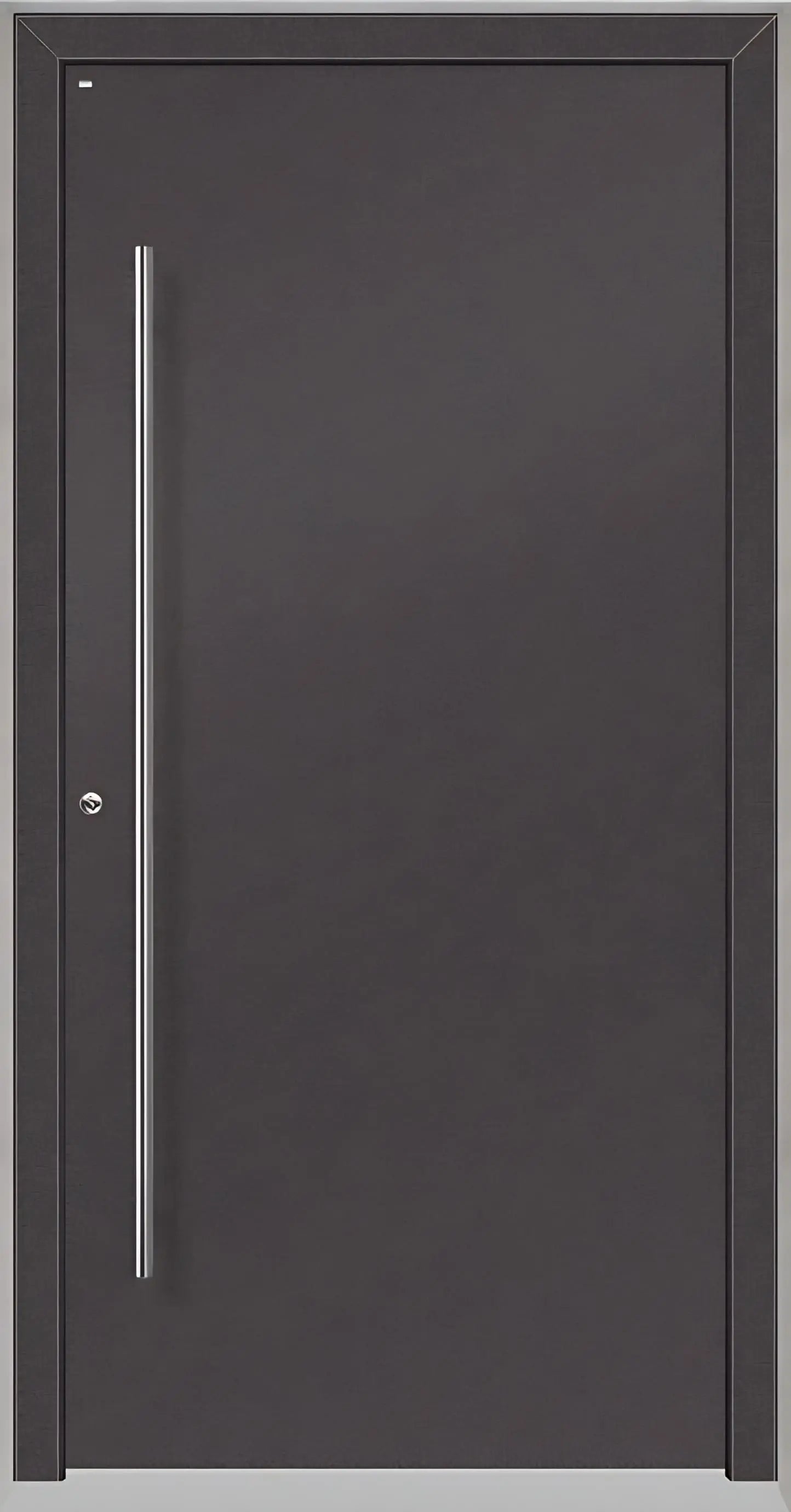 Außenansicht Holz Alu Haustür kaufen in DB703 Dreh Links