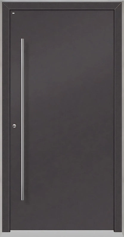 Außenansicht Holz Alu Haustür kaufen in DB703 Dreh Links