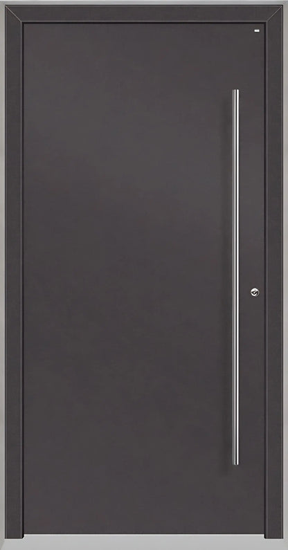 Außenansicht Holz Alu Haustür kaufen in DB703 Dreh Rechts
