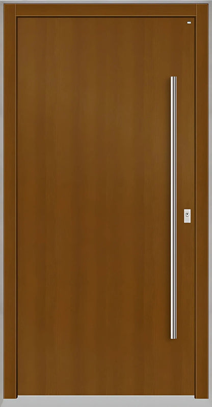 Holz Haustüre mit geschlossener Füllung in Eiche Classic Dreh Rechts